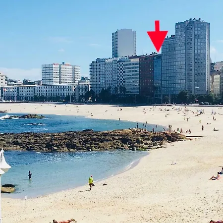 Apto Espectacular Con Vistas Playa Riazor Apartamento *