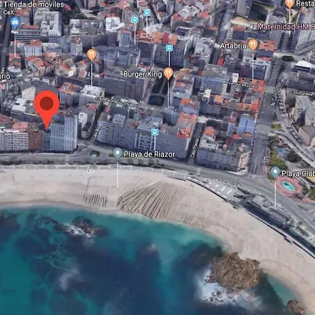 Apto Espectacular Con Vistas Playa Riazor